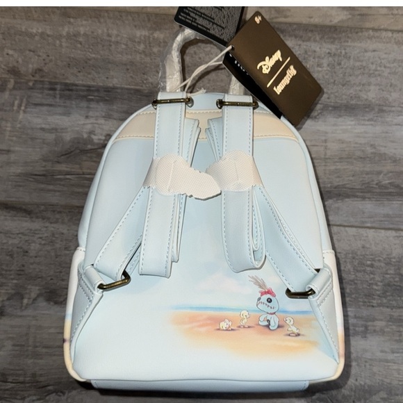 NWT - Disney Loungefly Stitch and Angel mini backpack - Picture 2 of 9